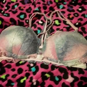 Victoria's secret 34 d criss cross pastel bra